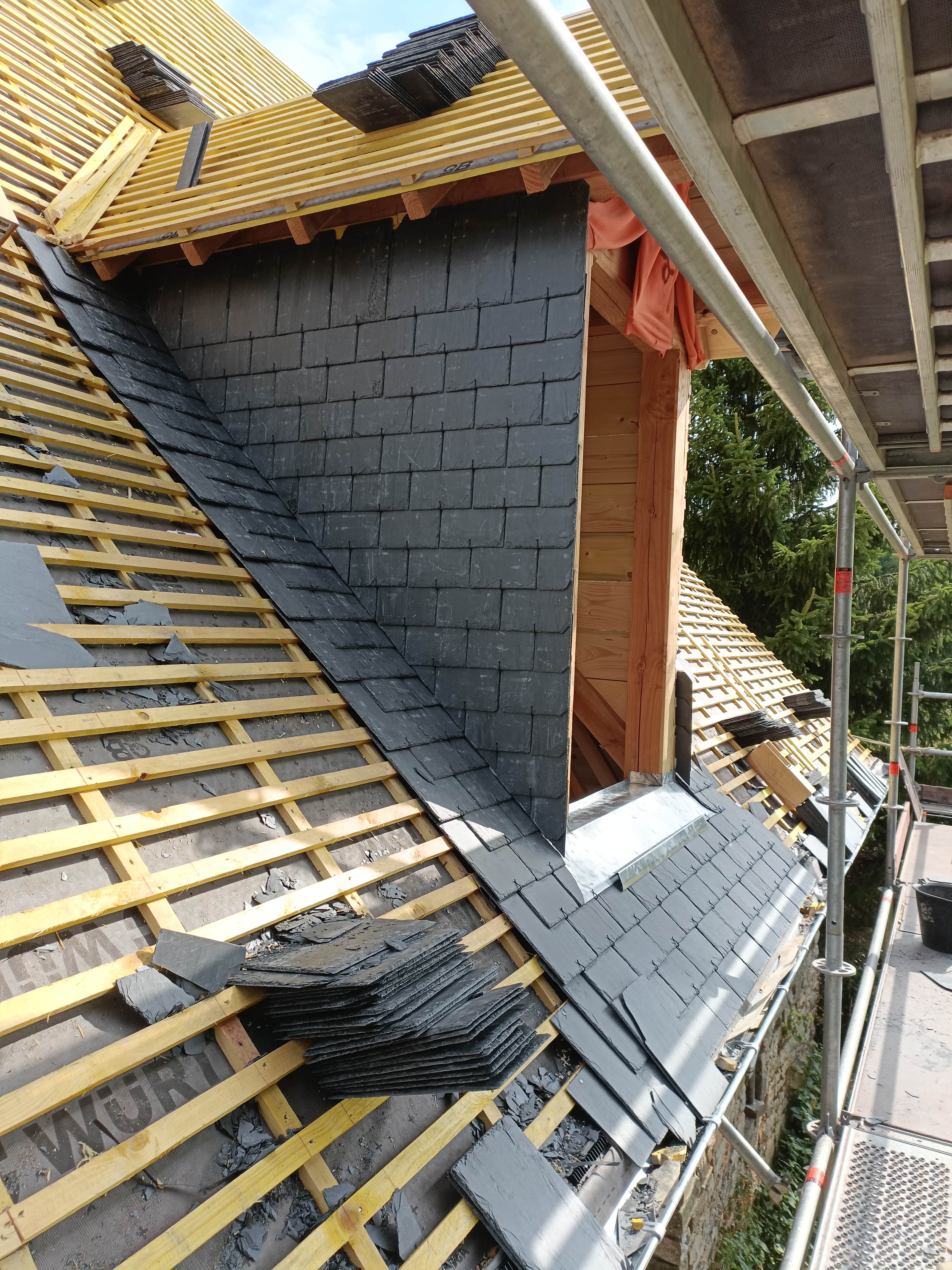 Photo de la charpente