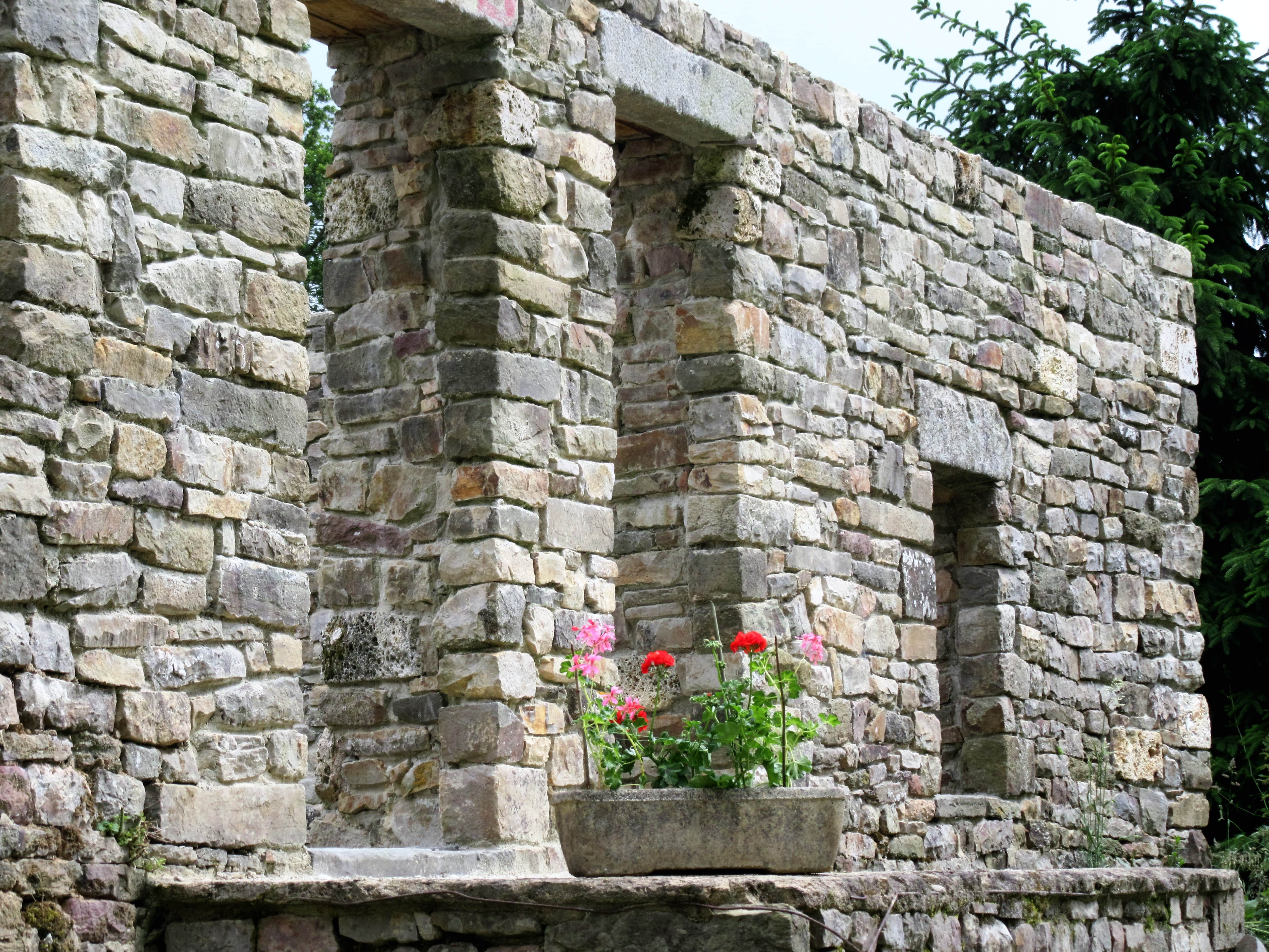 Après: Mur Sud remonté
